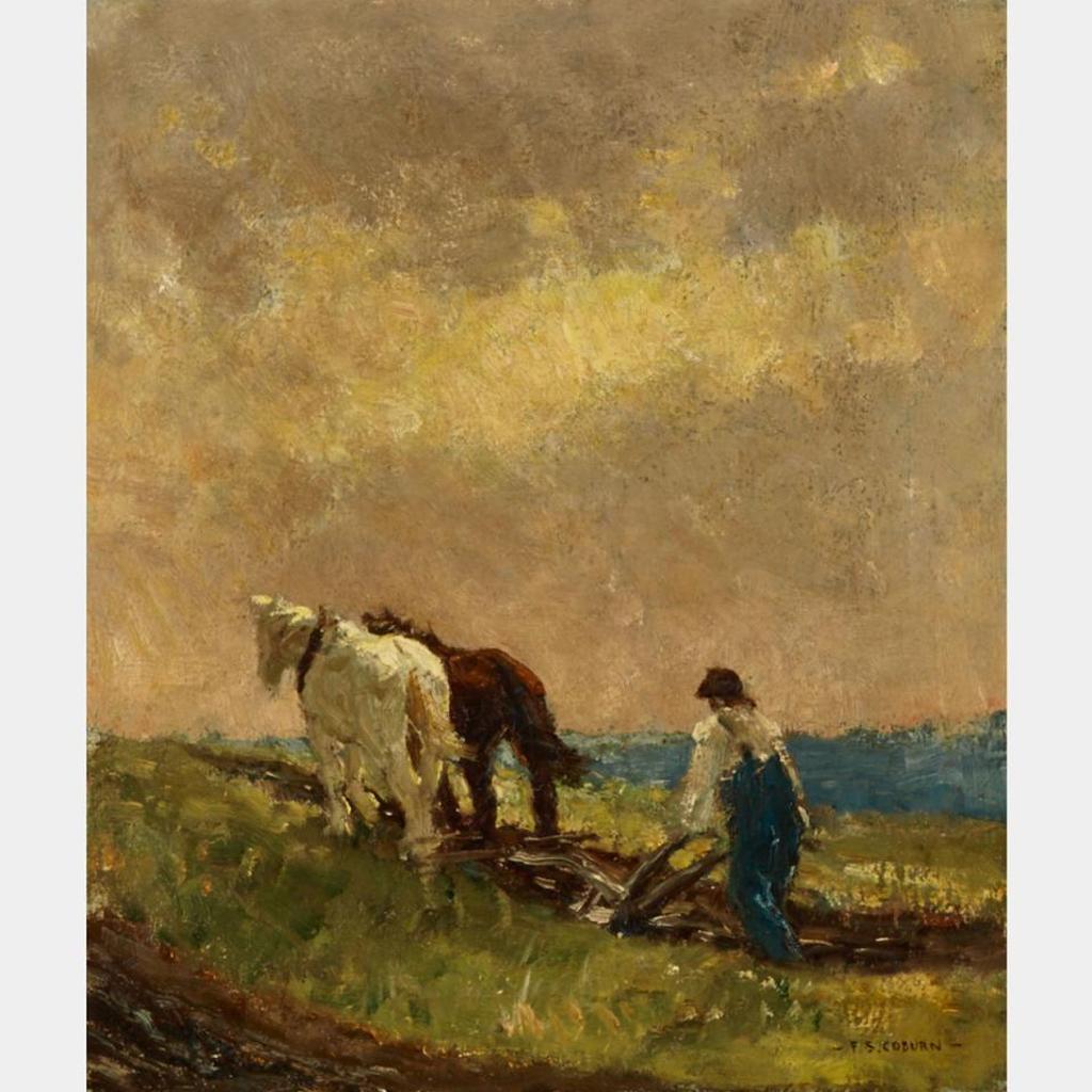 Frederick Simpson Coburn (1871-1960) - Ploughing The Field