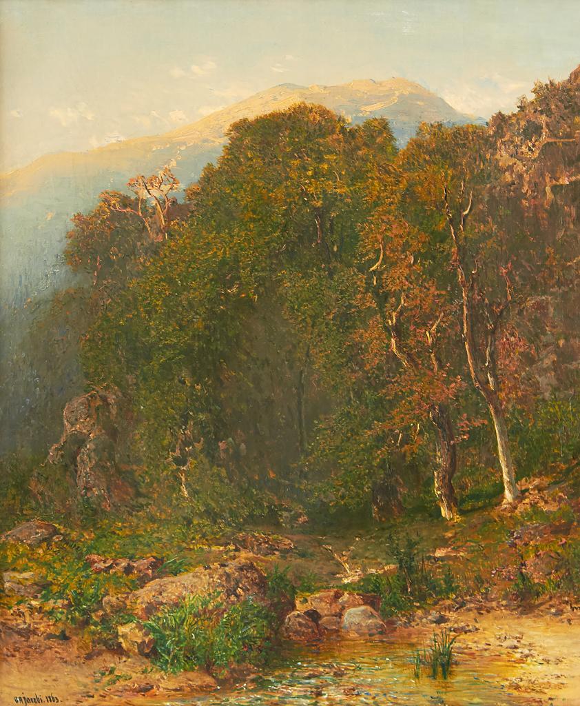 Otto Rheinhold Jacobi (1812-1901) - Mountain Landscape