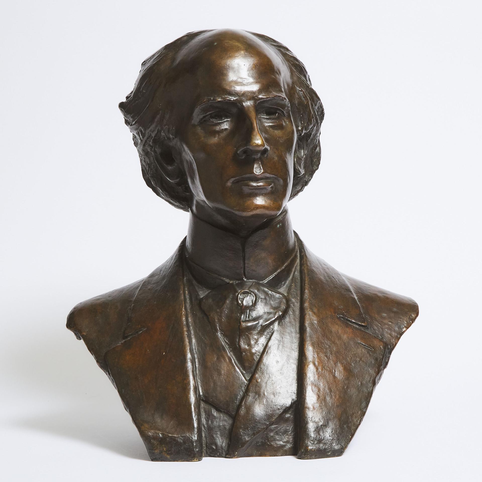 Alfred Laliberté (1878-1953) - Bust Of Sir Wilfrid Laurier