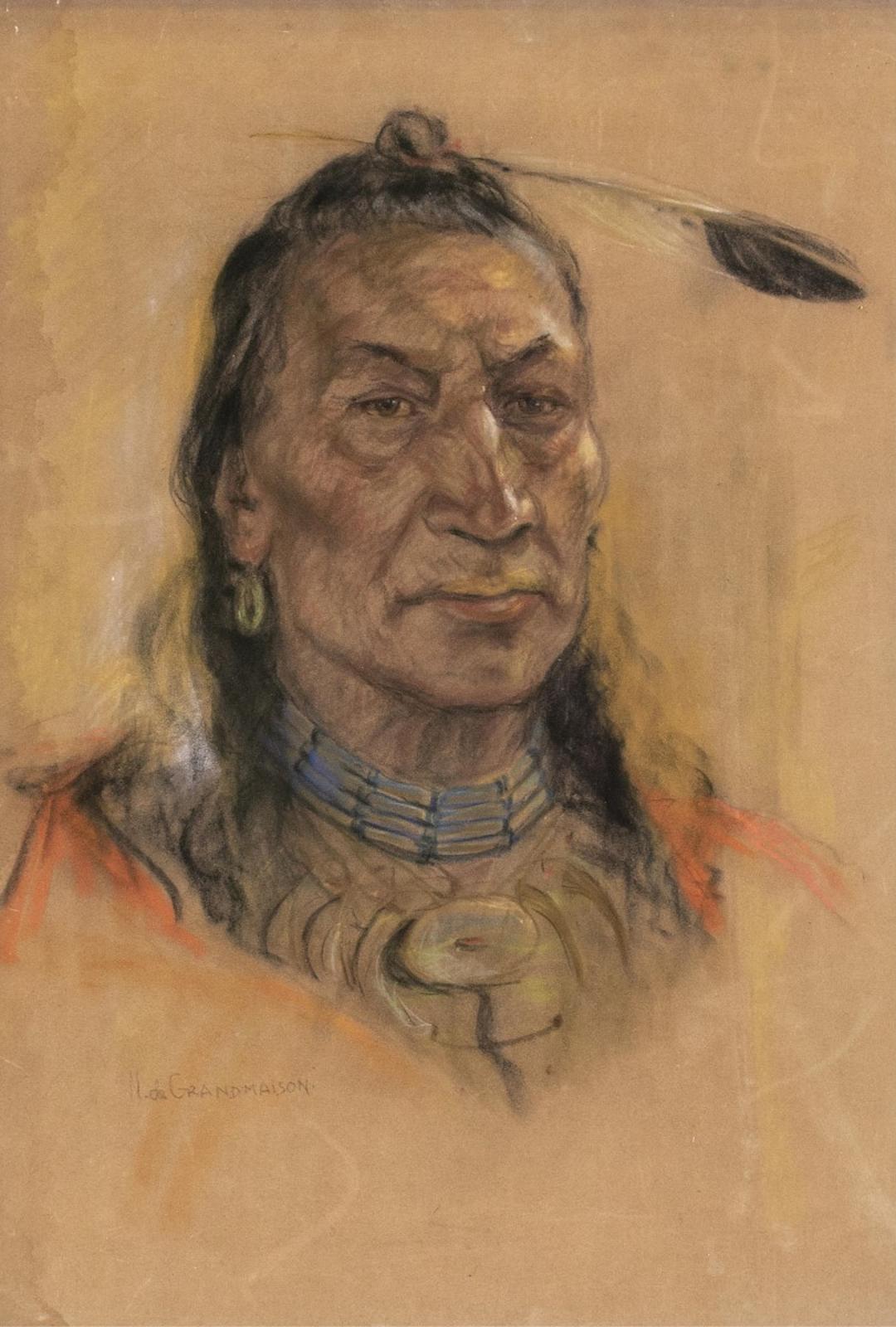 Nicholas (Nickola) de Grandmaison (1892-1978) - Untitled Portrait