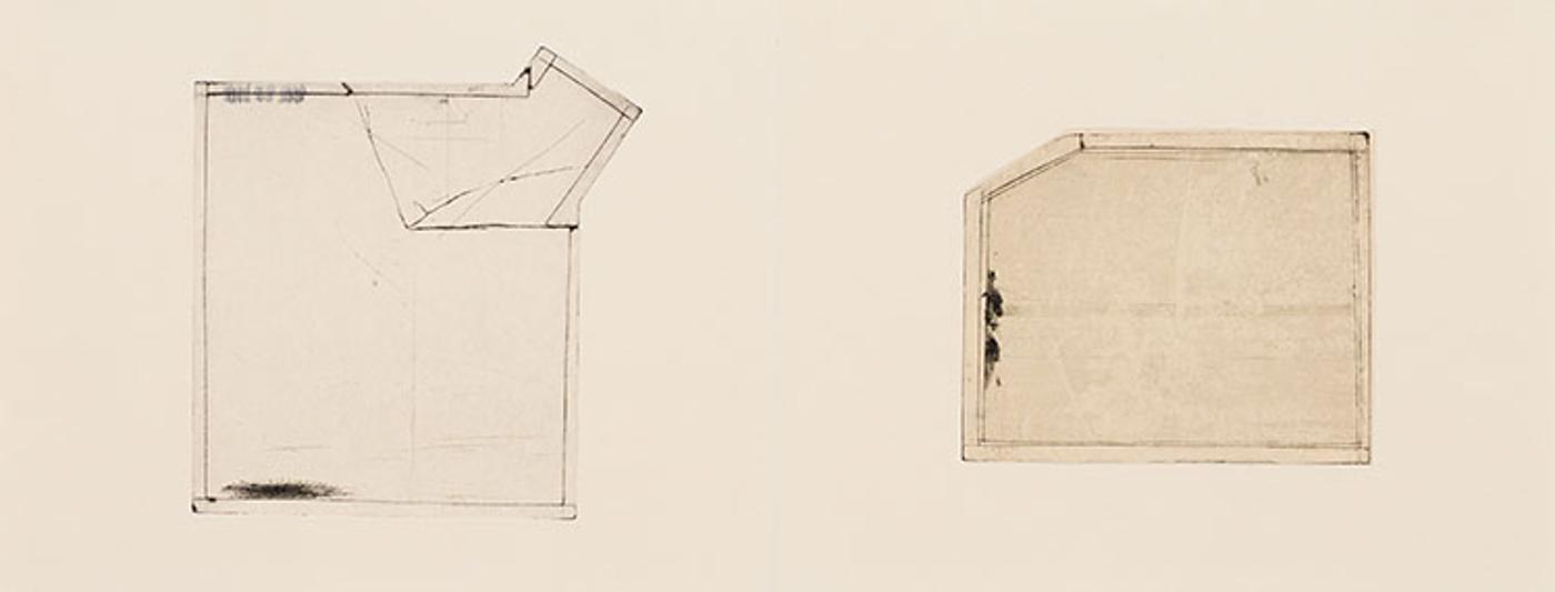Betty Roodish Goodwin (1923-2008) - Untitled (from the Tombeau de René Crevel series #126)
