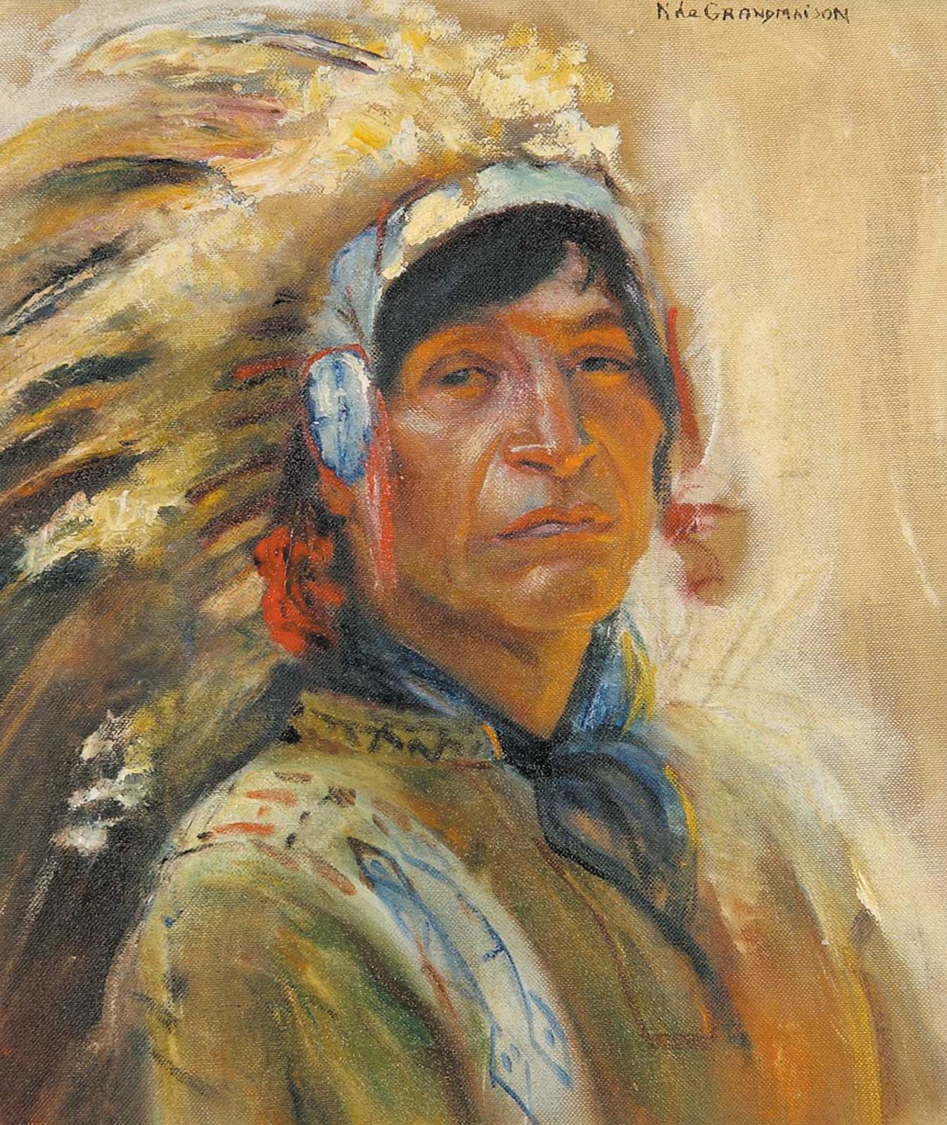 Nicholas (Nickola) de Grandmaison (1892-1978) - Untitled - The Young Chief