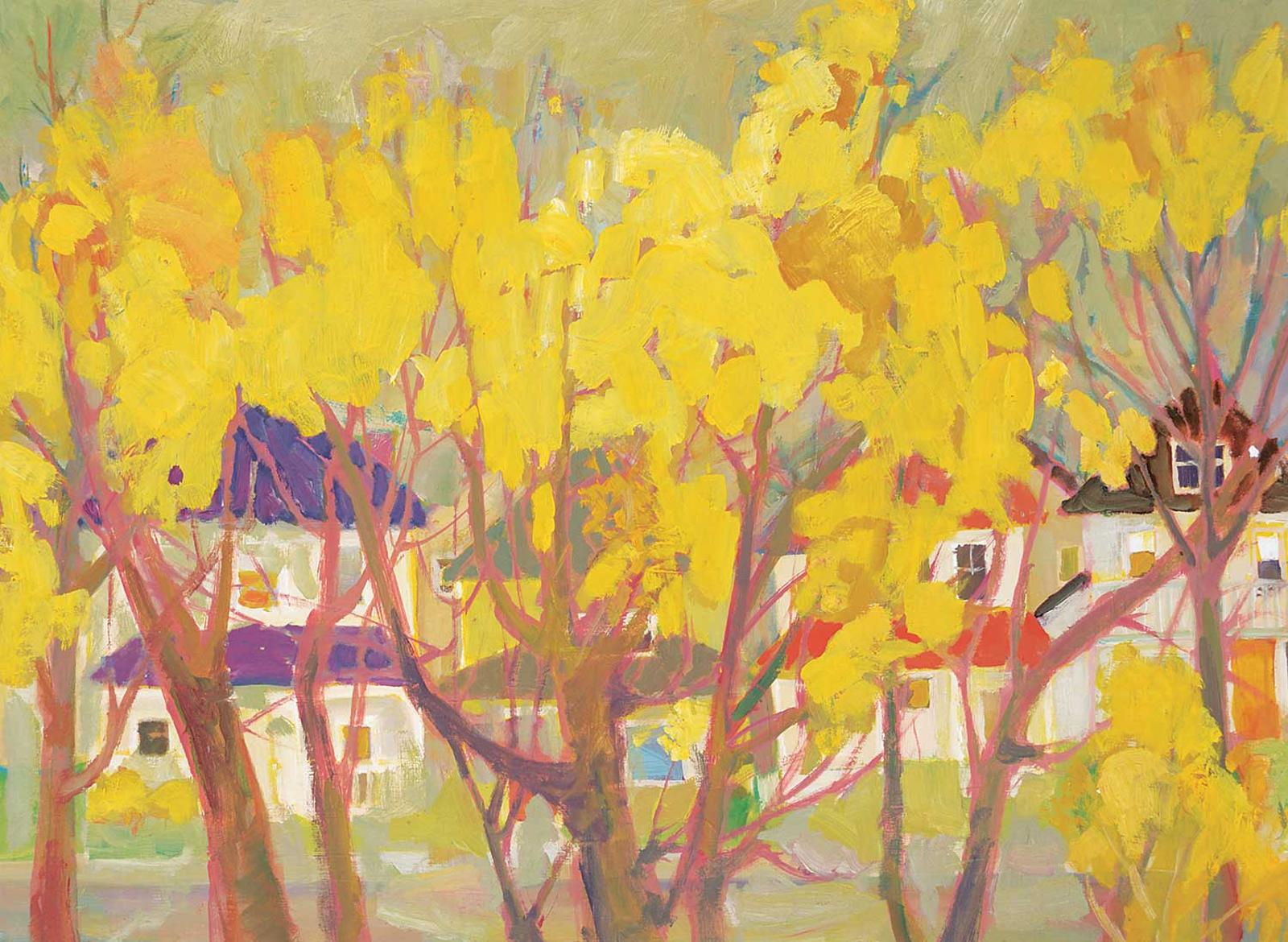 Parsons - Untitled - Our Street in Fall