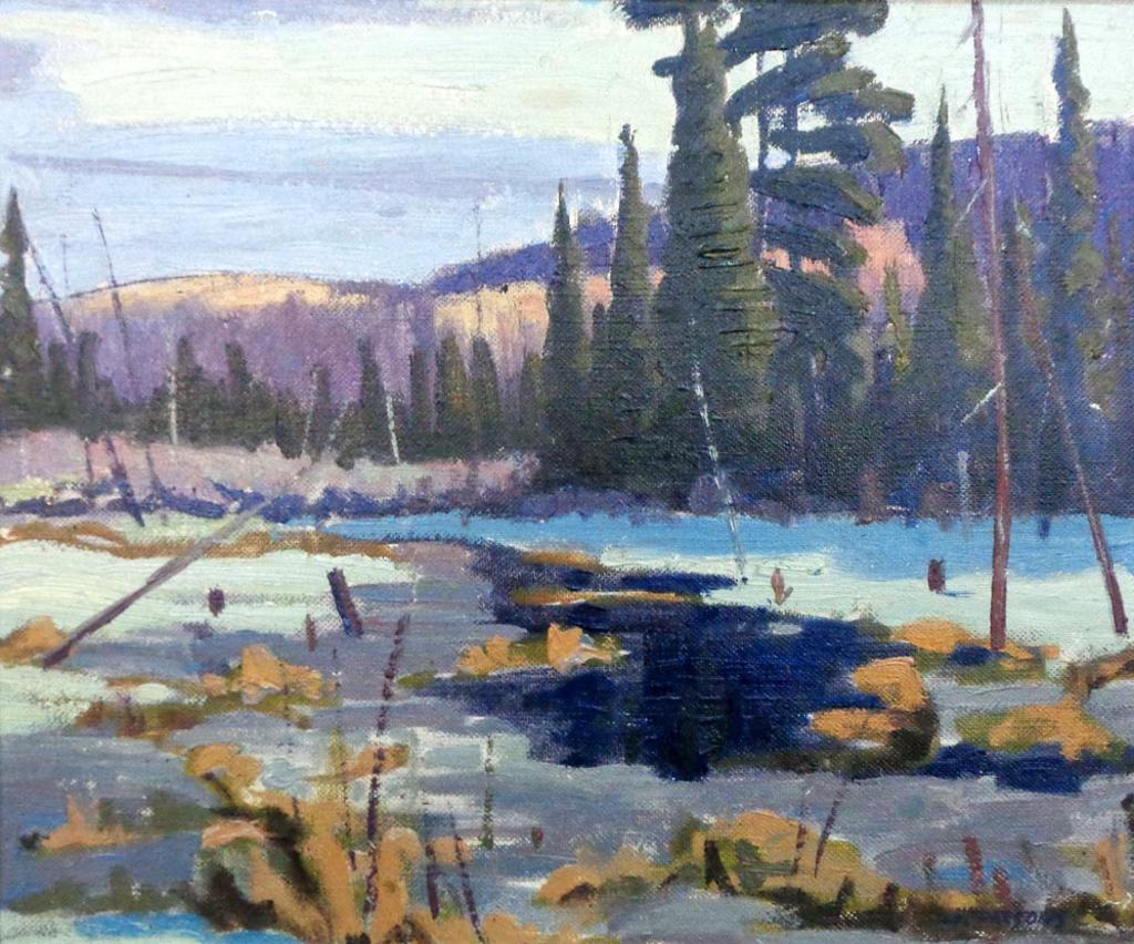 William (Bill) Parsons (1909-1982) - Late Afternoon, Algonquin Park, April