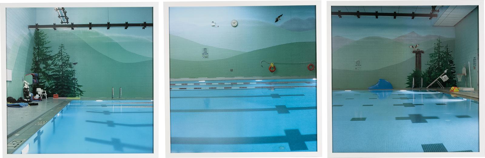 Karin Bubaš (1976) - Nelson Aquatic Centre Triptych
