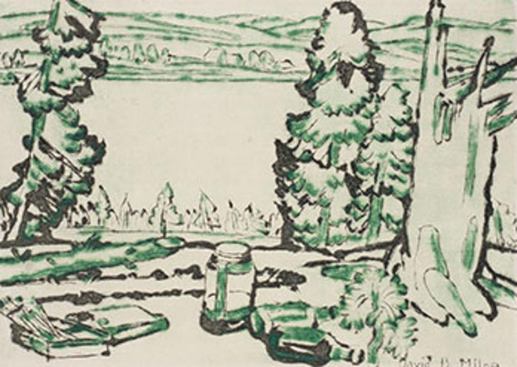 David Browne Milne (1882-1953) - Painting Place (Colophon Edition)
