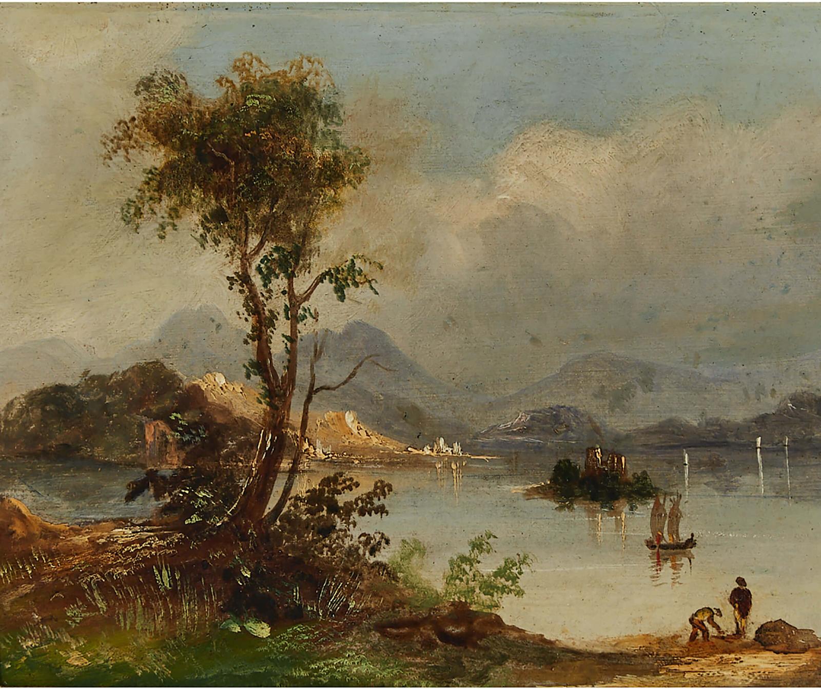 James Baker Pyne (1800-1870) - Lake Maggiore