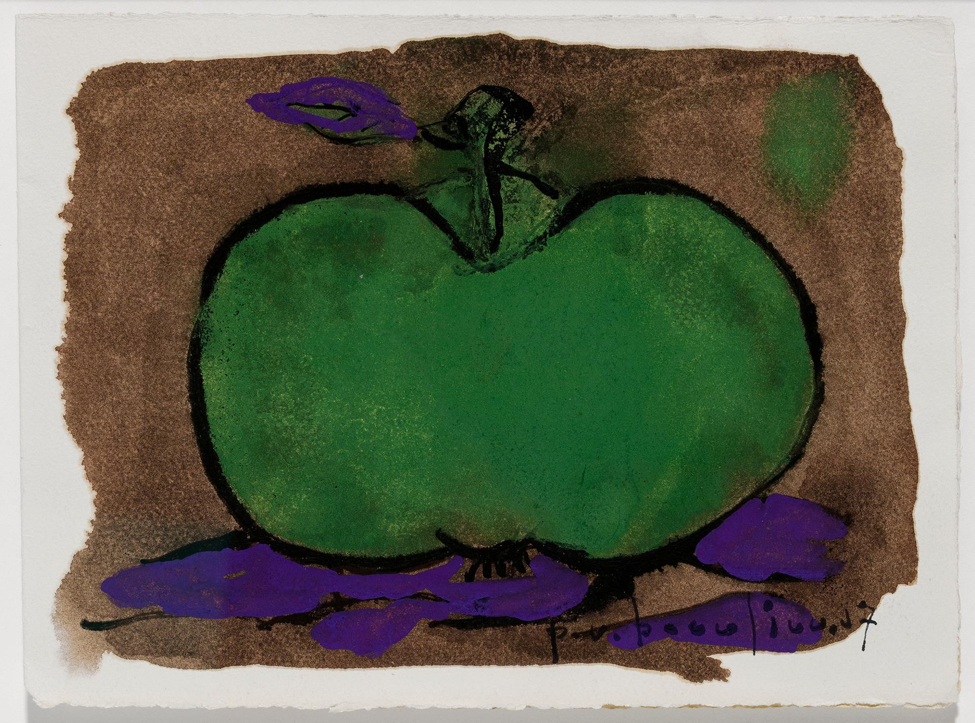 Paul Vanier Beaulieu (1910-1996) - Bon Noël - Pomme, 1967