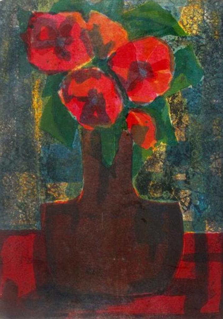 John Harold Thomas Snow (1911-2004) - Red Flowers