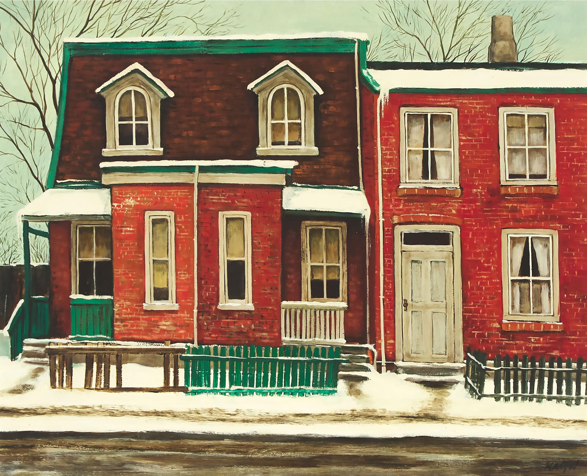 John Kasyn (1926-2008) - Ontario Street, 1969