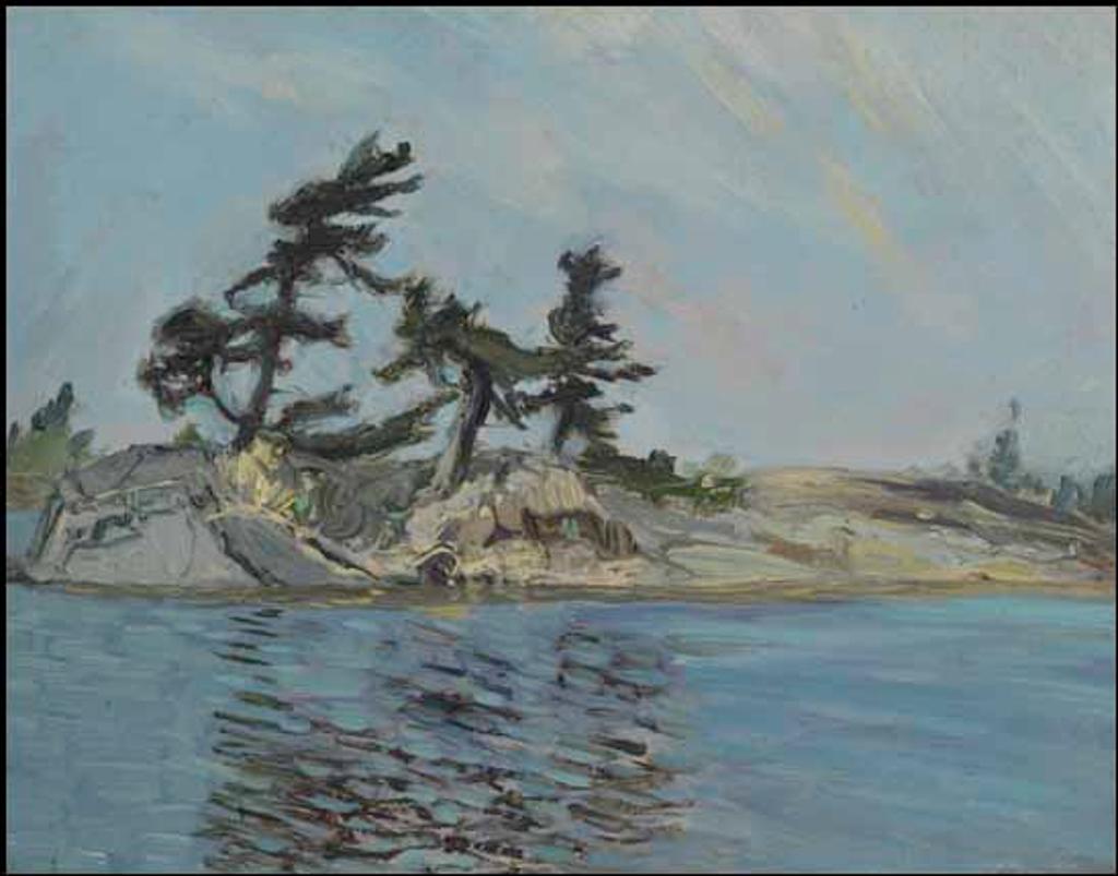 James Edward Hervey (J.E.H.) MacDonald (1873-1932) - Jack Knife Island, Georgian Bay