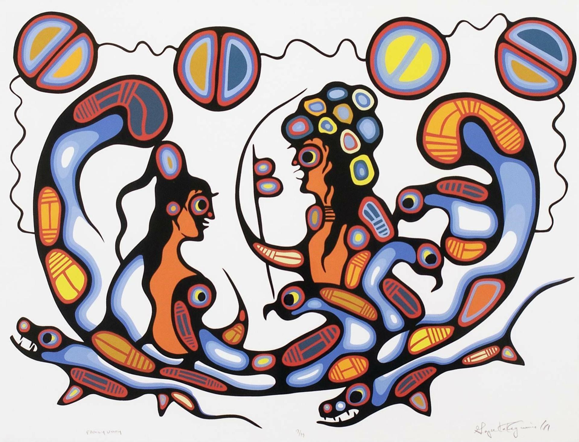 Goyce Kakegamic (1948) - Family Unity; 1981