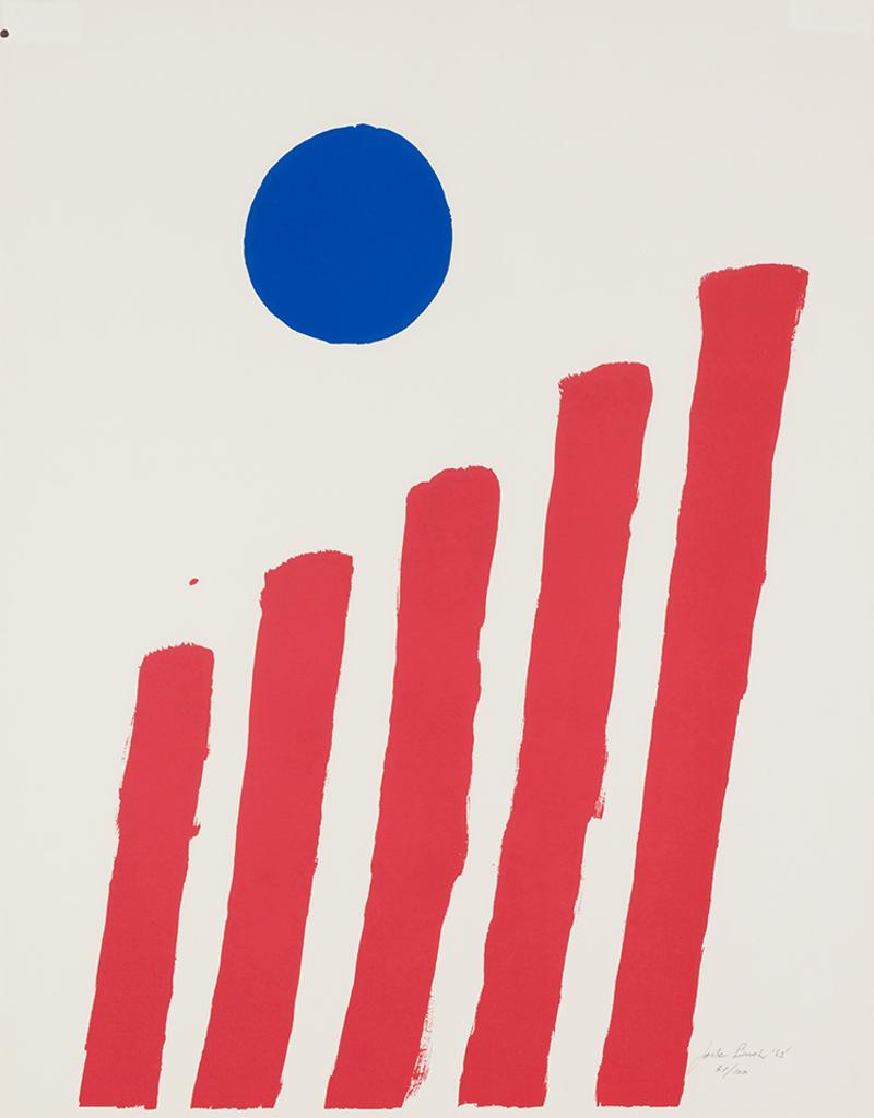 Jack Hamilton Bush (1909-1977) - Red Stripes - New York