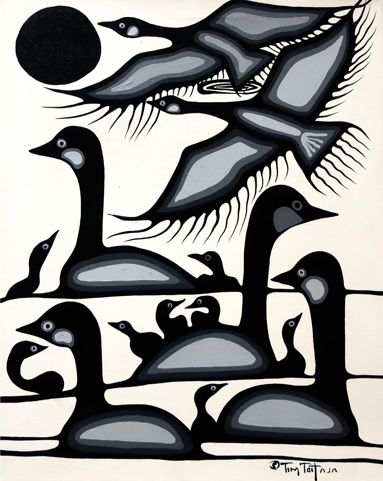 Tim Tait (1970) - Geese At Their Northern Spot - Almost Time To Go South