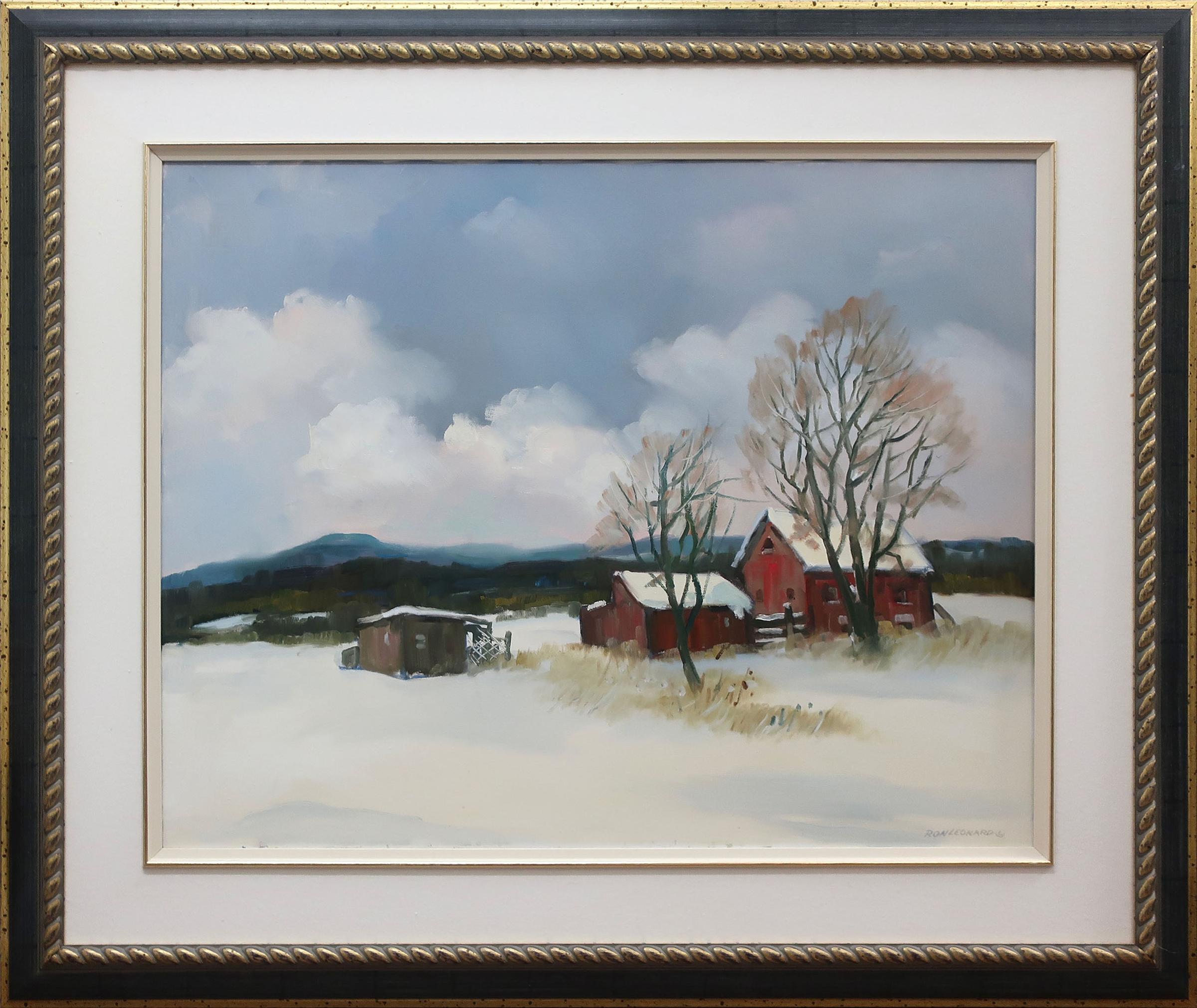 Ronald (Ron) Stanley Leonard (1923-1998) - Snow On The Way