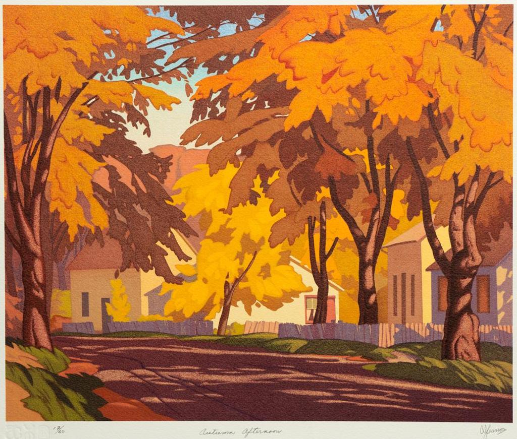 Alfred Joseph (A.J.) Casson (1898-1992) - Autumn Afternoon