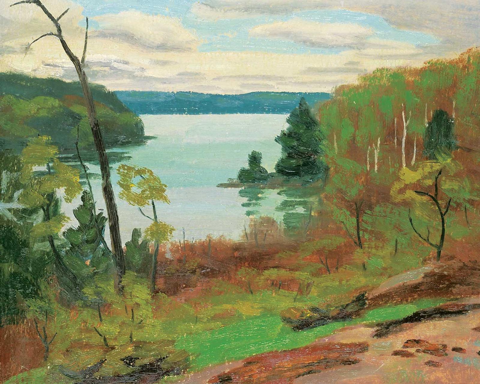 George Albert Thomson (1868-1965) - Untitled - View of the Bay