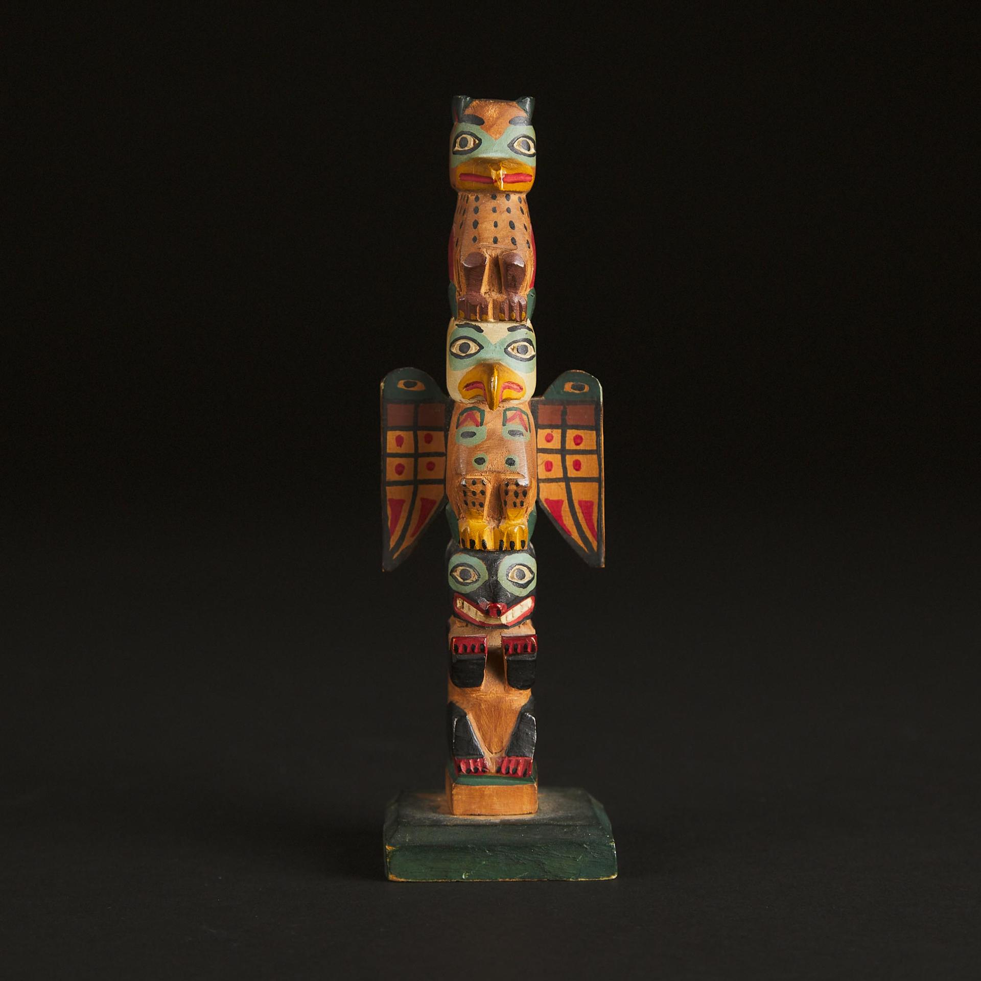 Eli Tait - Chief Kian Model Totem Pole
