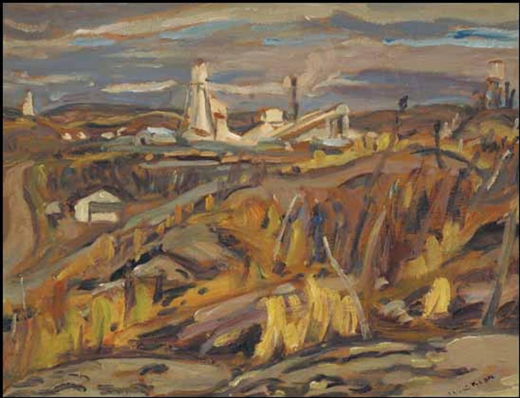 Alexander Young (A. Y.) Jackson (1882-1974) - Negus Mine, Yellowknife, NWT