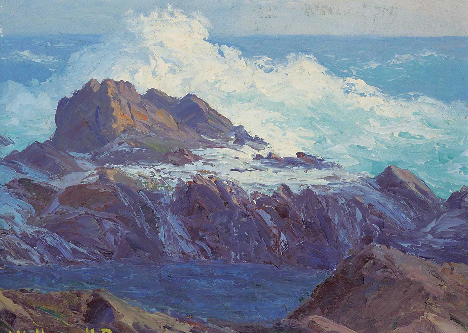 William Henry Price - Untitled - The Crashing Waves