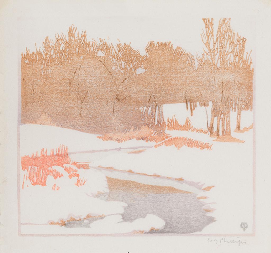 Walter Joseph (W.J.) Phillips (1884-1963) - The Stream in Winter