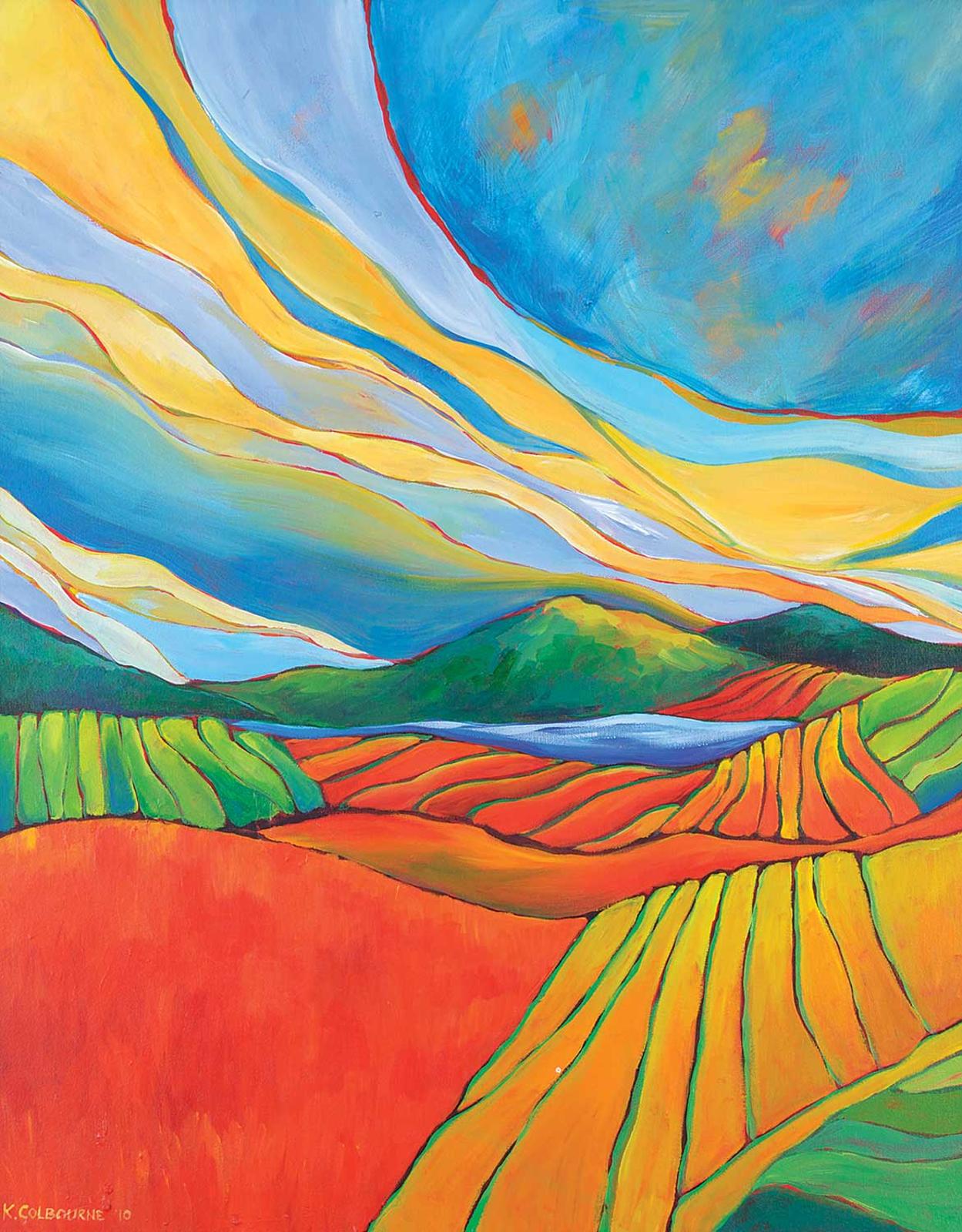 K. Colbourne - Untitled - Vibrant Fields