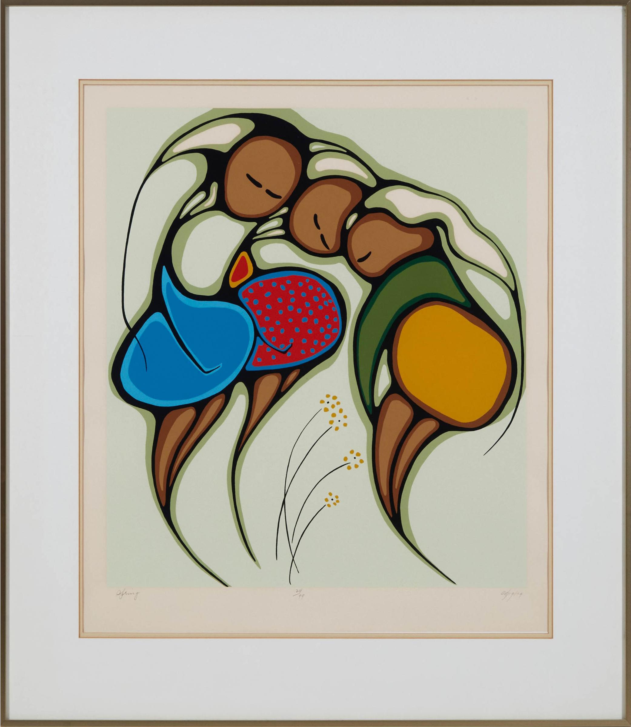 Daphne Odjig (1919-2016) - Spring