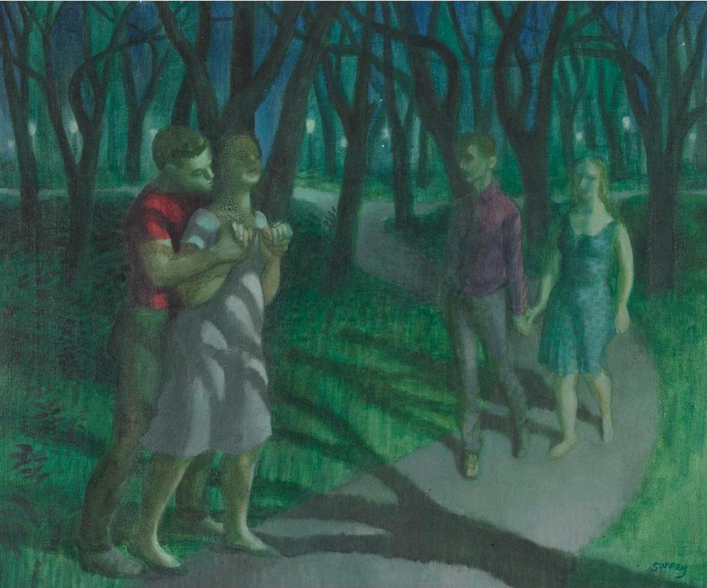 Philip Henry Howard Surrey (1910-1990) - Evening Stroll