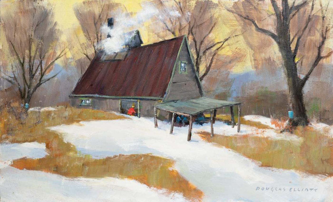 Douglas Ferfguson Elliott (1916-2012) - Maple Sugar Shack