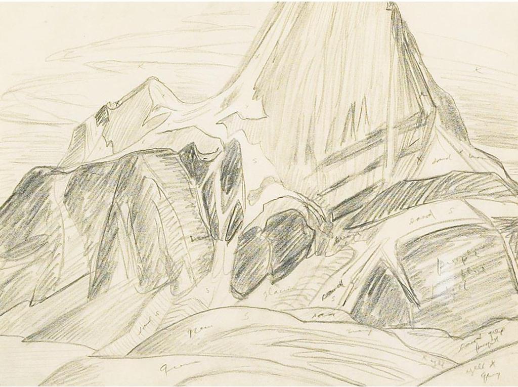 Lawren Stewart Harris (1885-1970) - Mount Robson, No.1