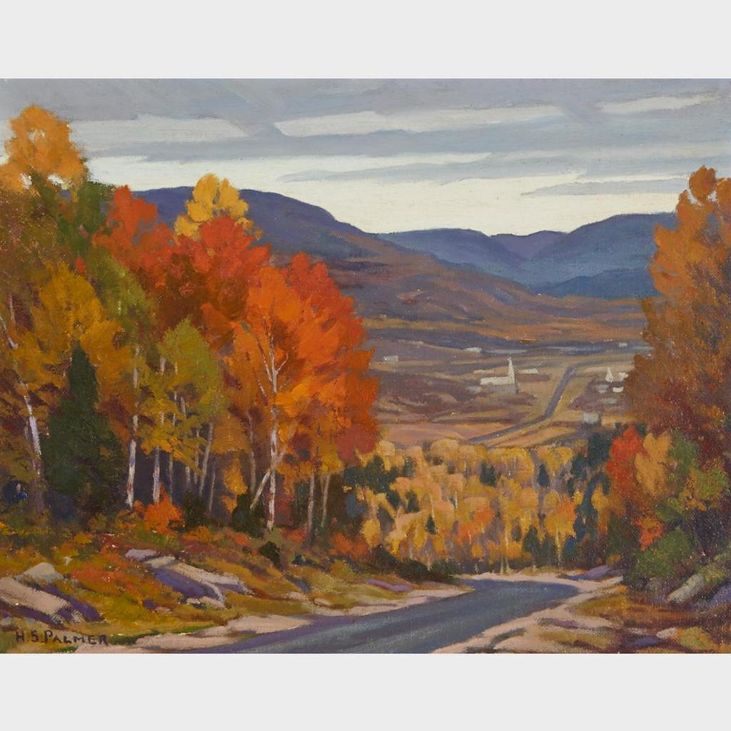 Herbert Sidney Palmer (1881-1970) - The Highway To Madawaska, Ont.