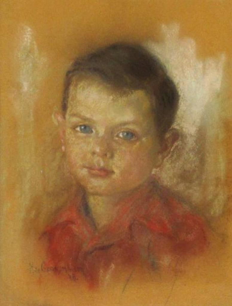 Nicholas (Nickola) de Grandmaison (1892-1978) - Portrait Of Gary Hogarth; 1948