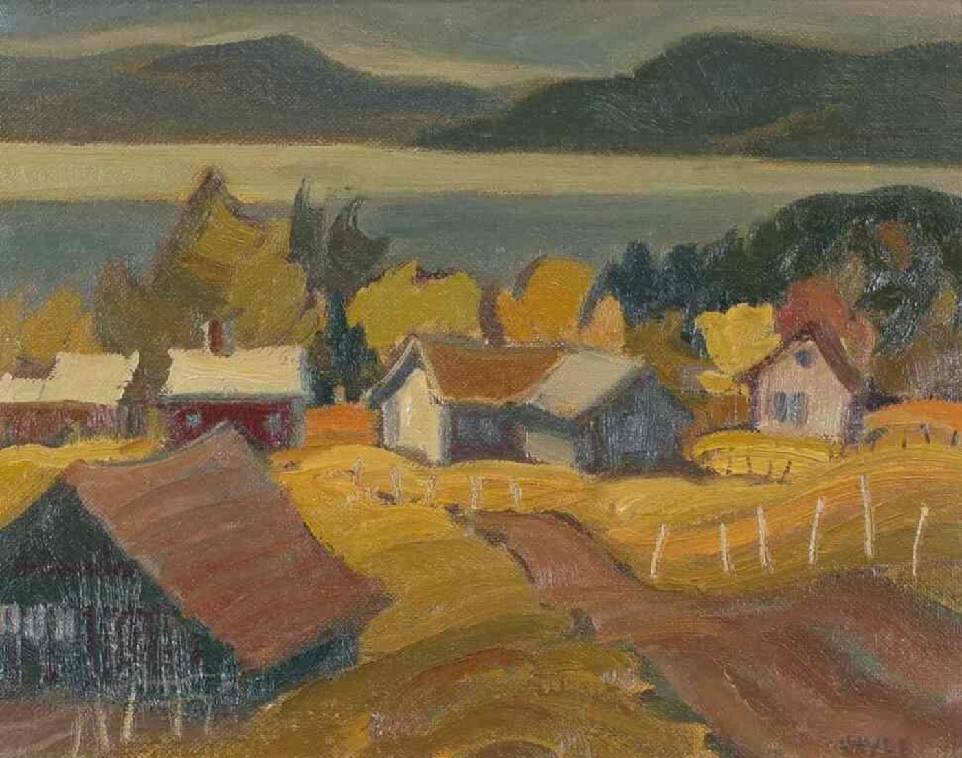 Henry George Glyde (1906-1998) - Port Washington B.C. - Pender Island; 1974