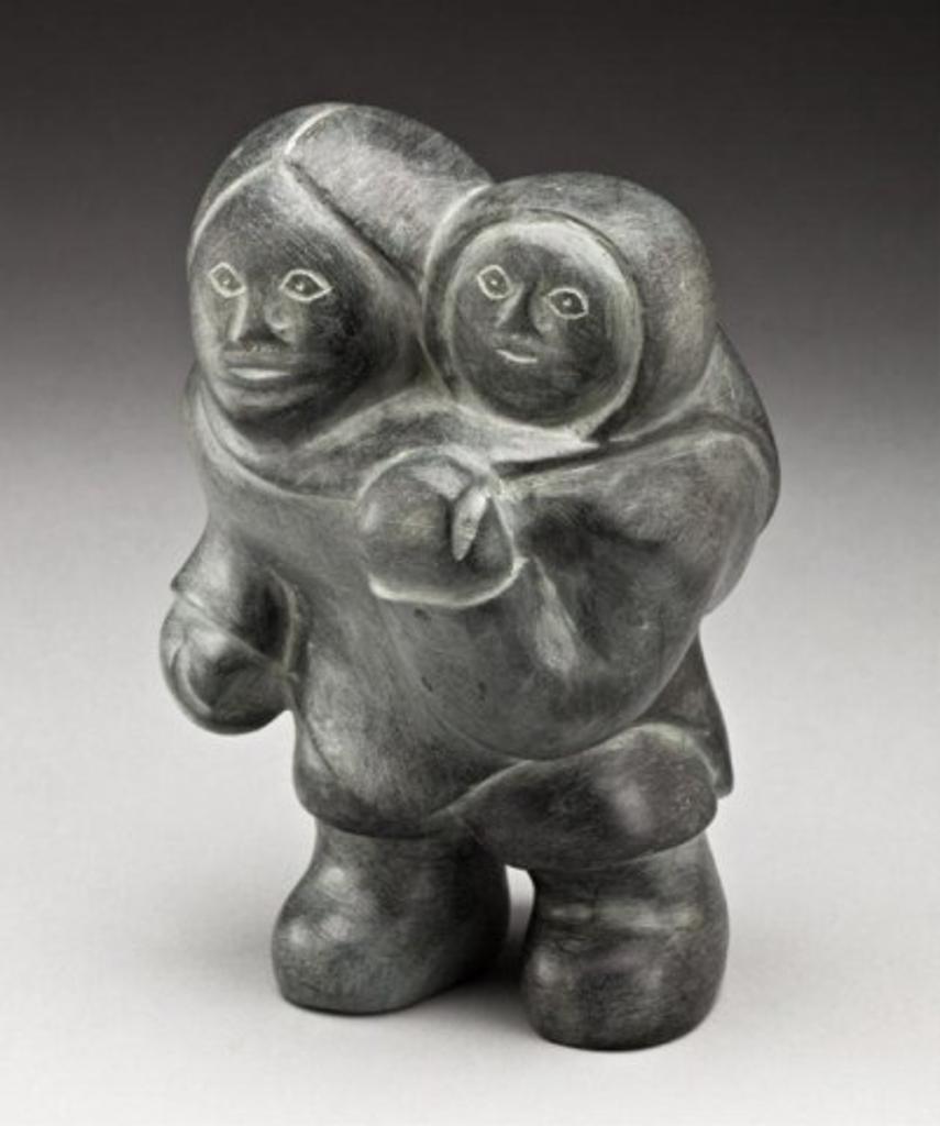 Mathew Aqigaaq (1940-2010) - Grey stone