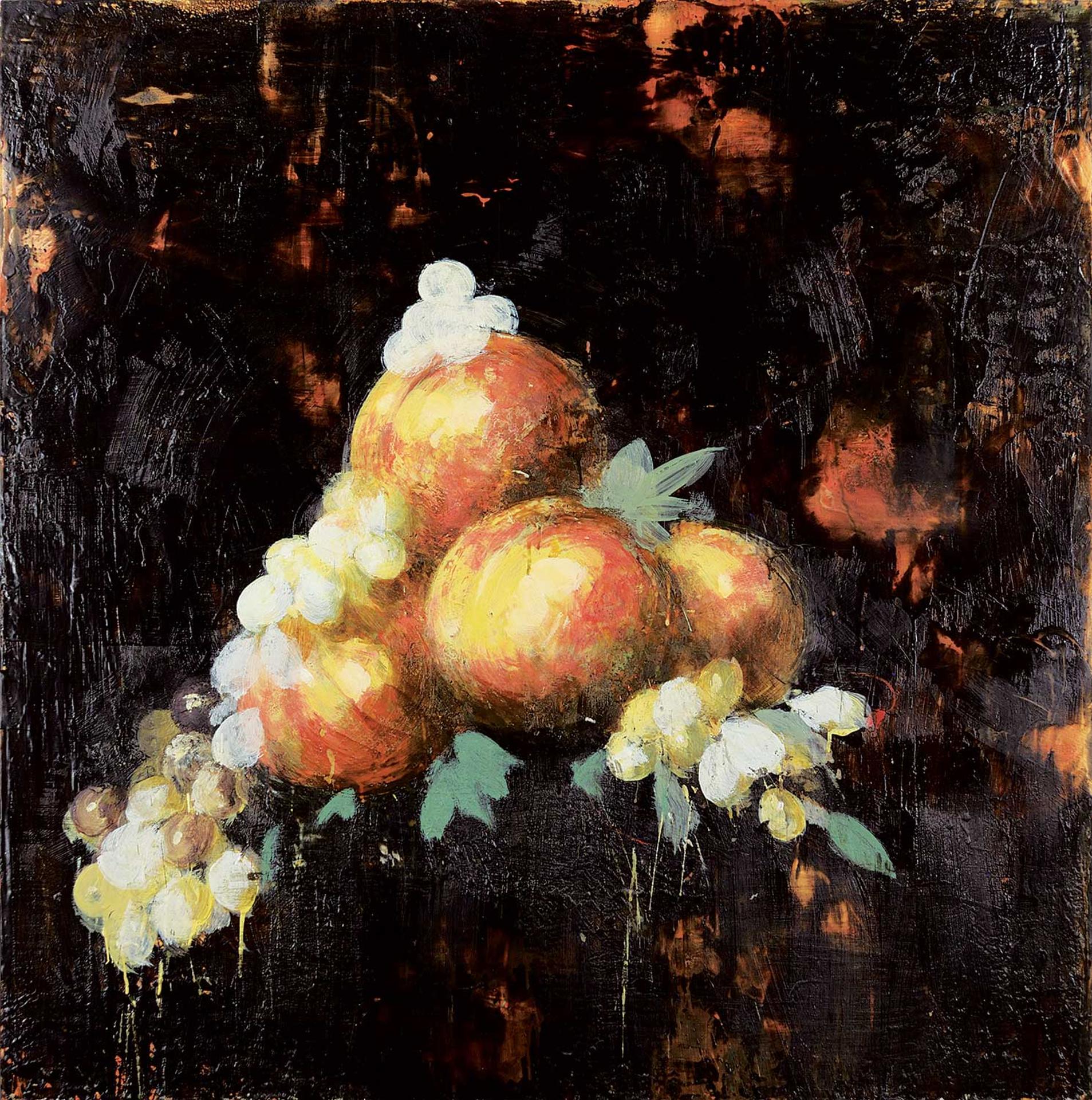 Tony Scherman (1950-2023) - Peaches Still Life