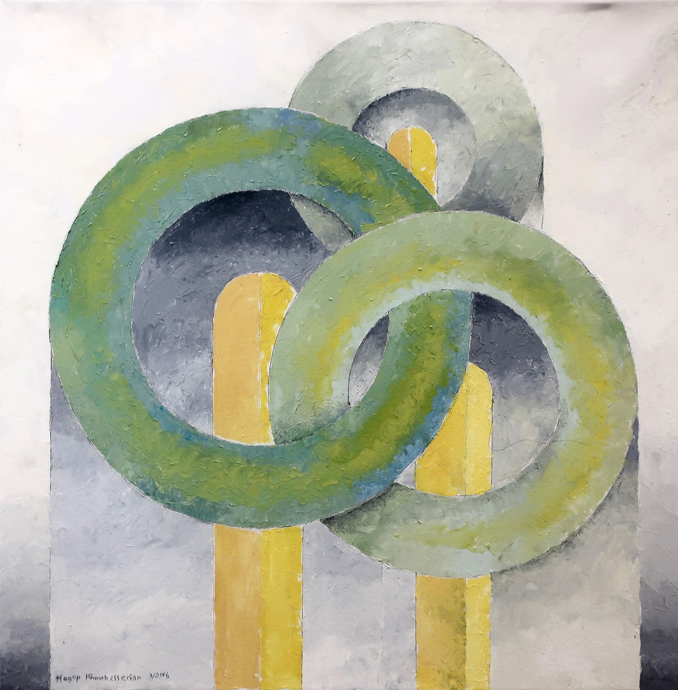 Hagop Khoubesserian (1931-2019) - Three Circles