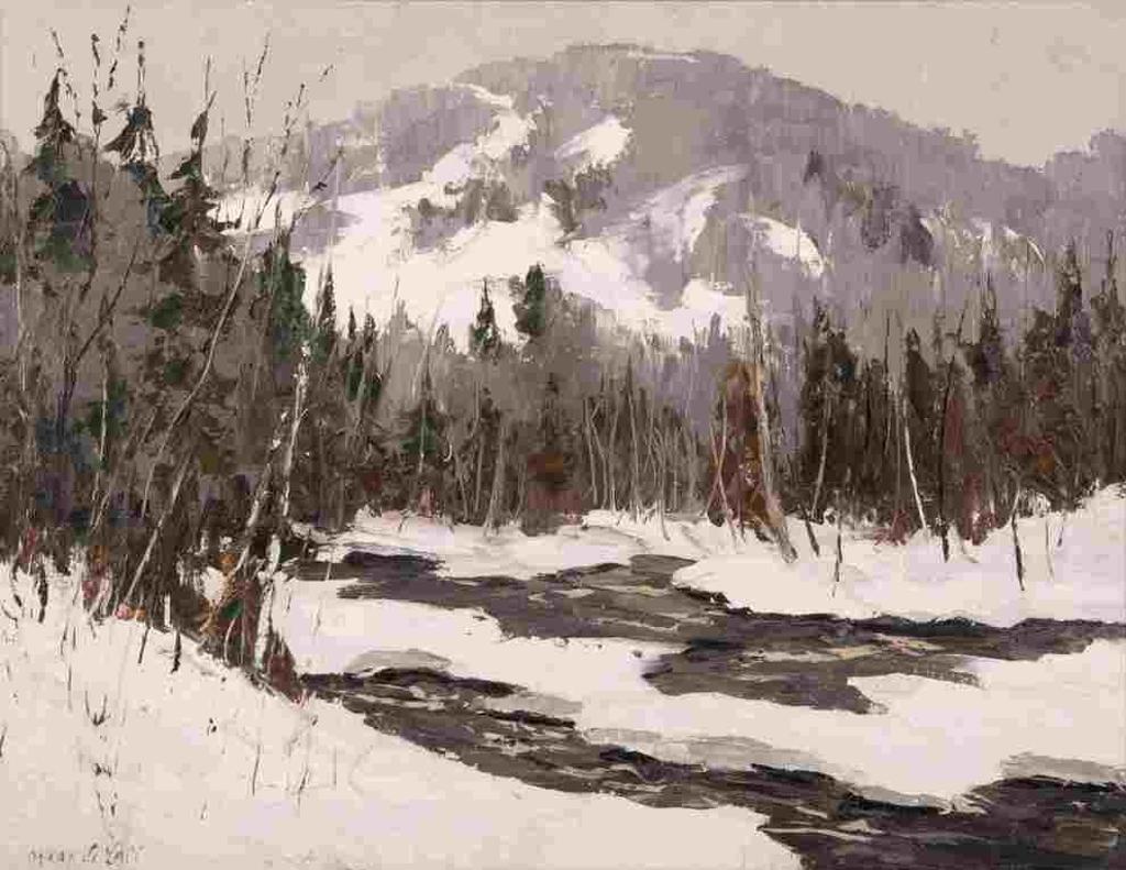 Oscar Daniel de Lall (1903-1971) - Mount Alouette, St. Adele, Que