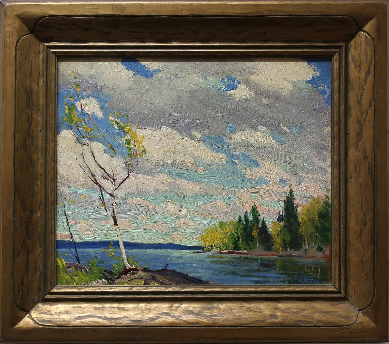 George Arthur Kulmala (1896-1940) - Untitled (Clouds Over Lake)