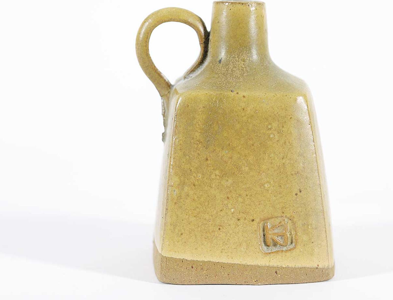 Kathleen Hamilton - Untitled - Small Square Jug with Handle