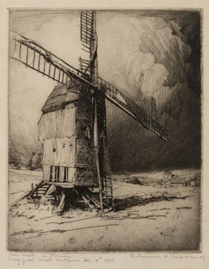 Clarence Alphonse Gagnon (1881-1942) - Vieux-Moulin en Picardie