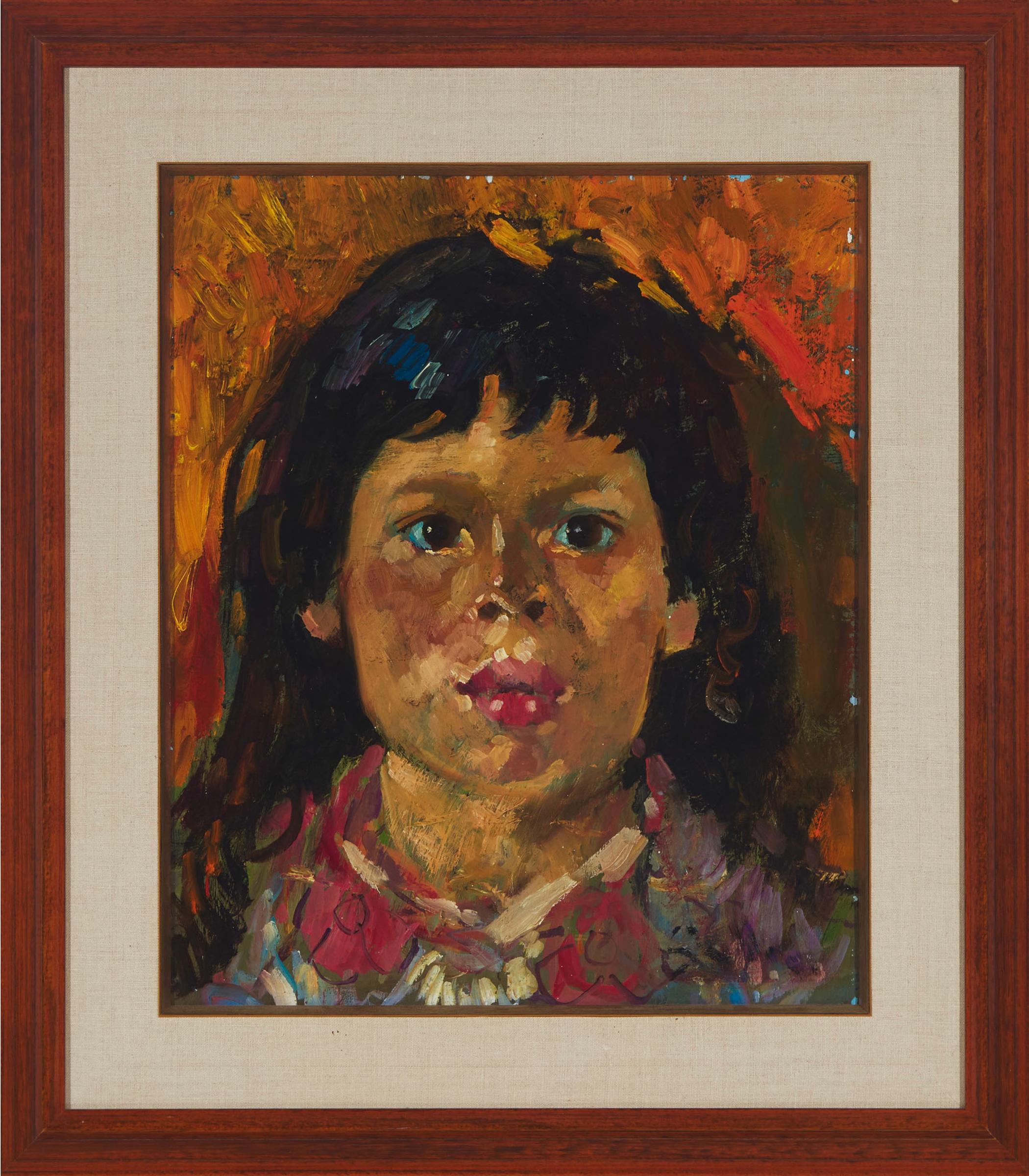 Arthur Shilling (1941-1986) - Untitled (Young Girl)