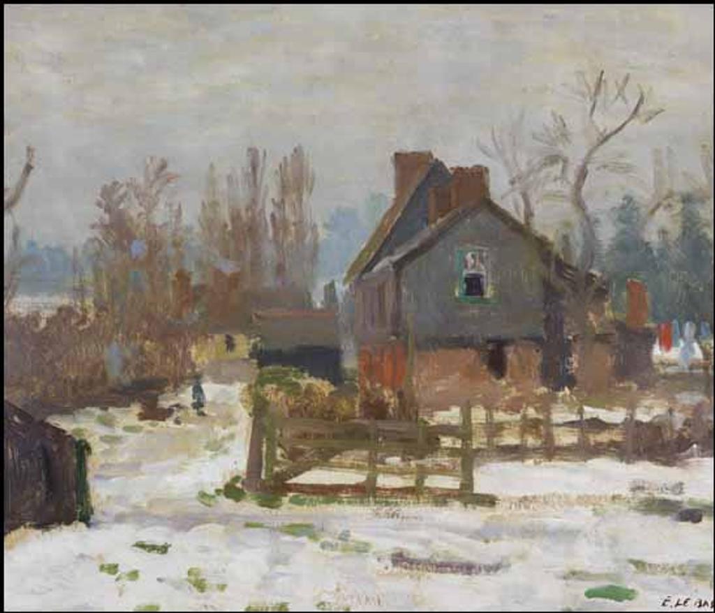Edward Le Bas (1904-1966) - Winter Landscape