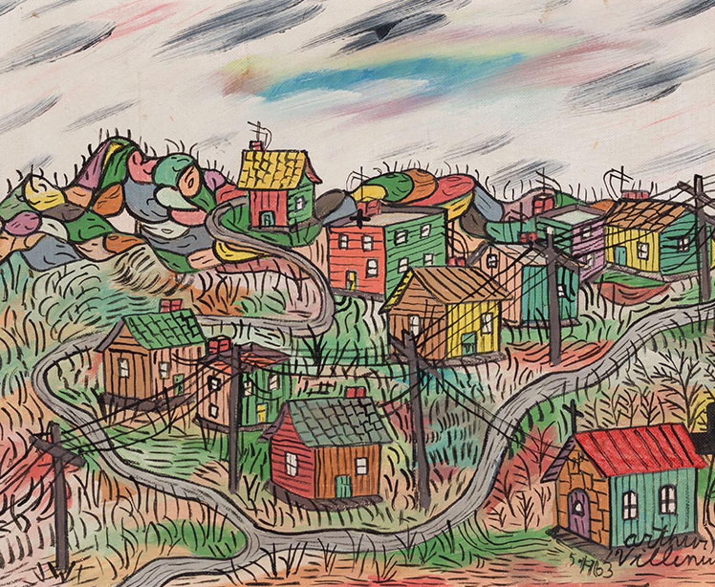 Arthur Villeneuve (1910-1990) - Sans titre