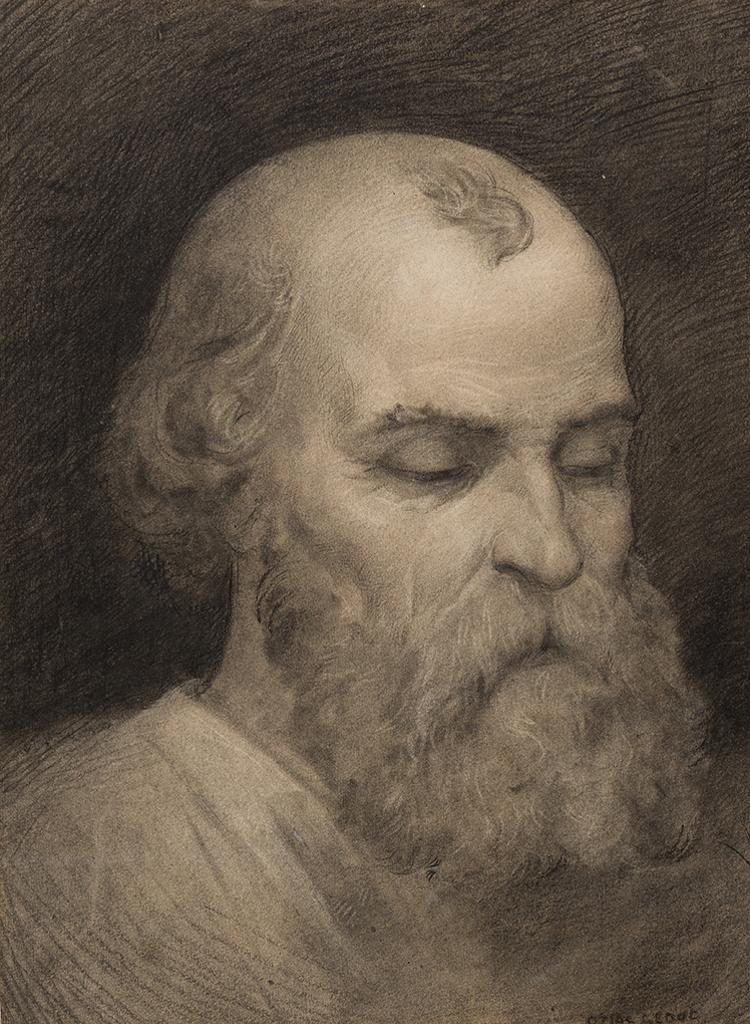 Ozias Leduc (1864-1955) - Portrait d'homme