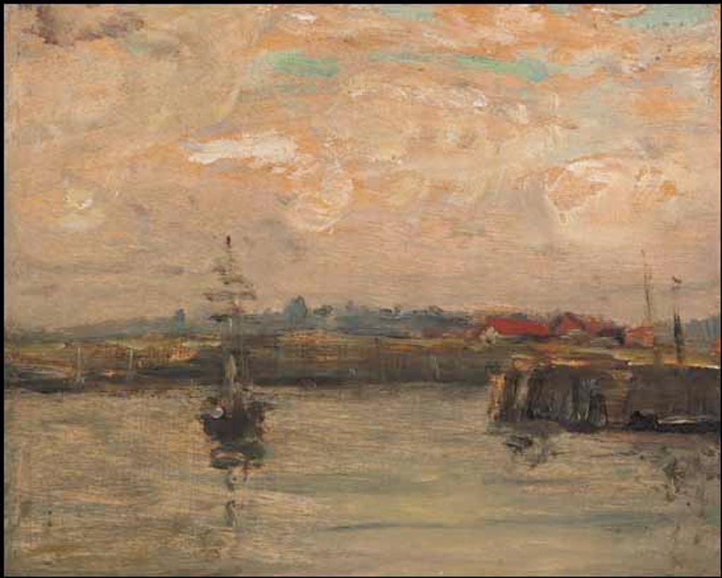 James Wilson Morrice (1865-1924) - Ship in the Harbour