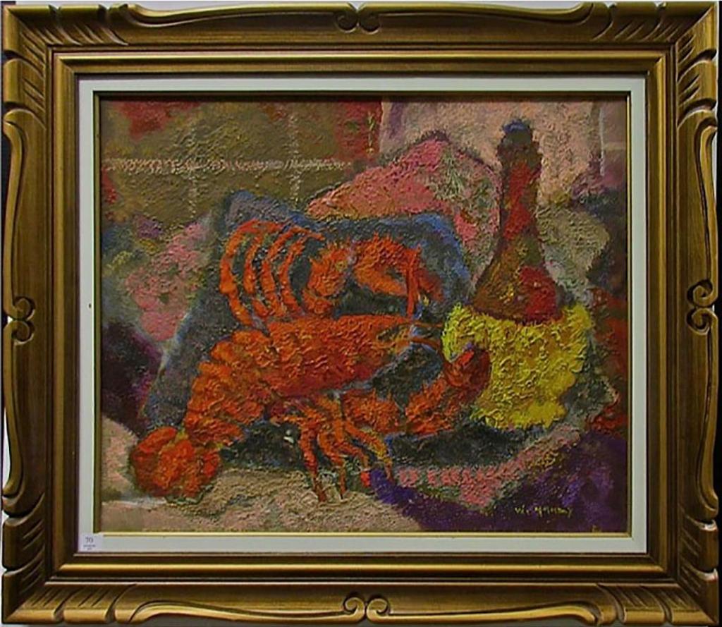 Wadie El Mahdy (1921-2001) - Still Life (Lobster)