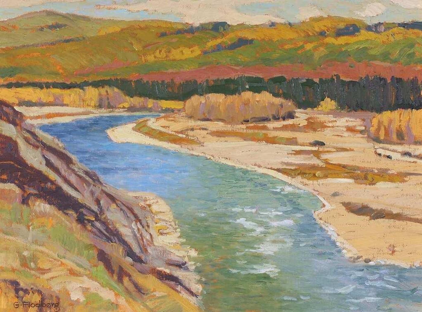 Gilbert A. Flodberg (1938) - North West Of Bragg Creek; 1979