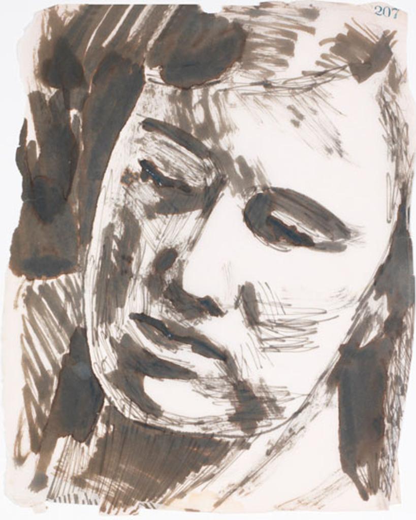 William Goodridge Roberts (1921-2001) - Face Study