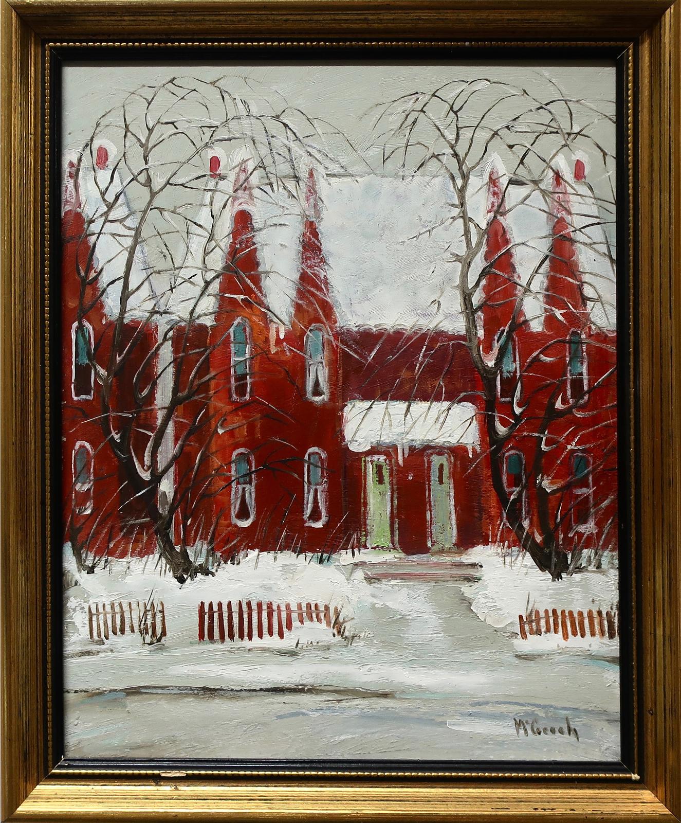 Lillian Jean Mcgeoch (1903-1992) - Houses On Ontario