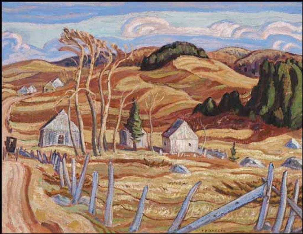Alexander Young (A. Y.) Jackson (1882-1974) - Country Road, L'Islet
